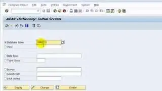 How To Create ZTABLE or New Custom Table in SAP