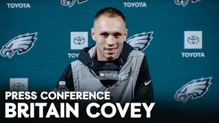 Eagles Press Conference: Britain Covey, Fred Johnson, and More | August 28, 2024