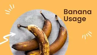 Benefits of Banana /banana for face / banana hair mask / banana benefits for skin/ multiple use