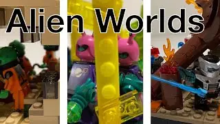 Building 3 Alien Lego MOCs (New Epic Worlds)