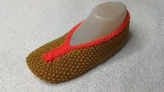 Следки спицами!! Легко и просто!!!