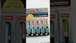 Flair Bolt ink  pen with refile