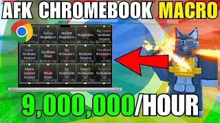 *CHROMEBOOK* AUTO AFK Farm FISCH AFK Macro In Roblox!
