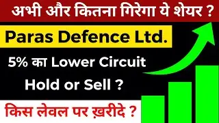 Paras Defence Share Latest News | Paras Defence Share Target | Paras Defence Share Analysis