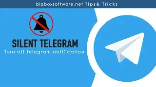 How to turn off notification on Telegram