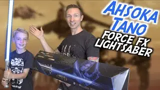 Ahsoka Tano Force FX Elite Lightsaber Review!