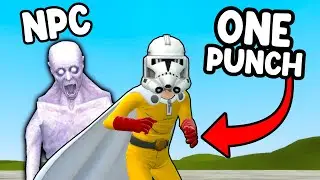 This NPC Gave Players ADMIN WEAPONS - Gmod Star Wars Admin Trolling