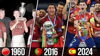 ⚽ Все Победители (Чемпионы) Чемпионата Европы (ЕВРО) по Футболу за всю историю по годам 1960 - 2024