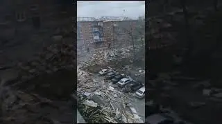 г.Барнаул ураган 19.11.23года #ветер #стихиявоздуха #стихия