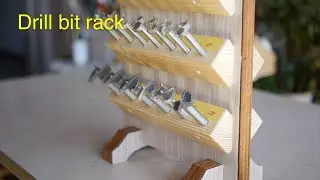Drill bit rack