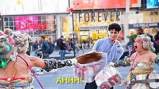 Psycho Lady Attacks me!
