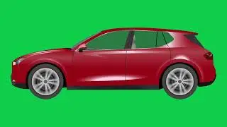Running Car Green Screen l Car Green Screen l Driving Car Green Screen l Full HD
