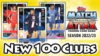 ALL 100 CLUBS | MATCH ATTAX 2022/23 100 Club Reveal | *NEW* Collection | New Cards | New Season