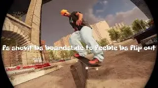 Les park fs shovit boardslide to feeble bs flip out edit