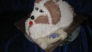 Торт собака + детский торт .