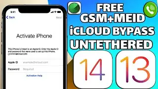 iCloud Bypass iOS 14 FREE [Calls Works] MEID Supports | All Models FULL | iPhone 6 - XS✔