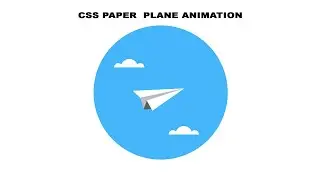 CSS Paper Plane Animation