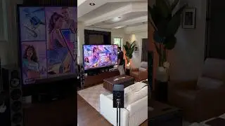 The 100 inch GTA 6 Home Theatre Surround Sound setup is ready! 🍿 