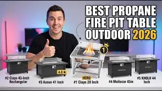 5 Best Propane Fire Pit Tables 2026 Which One Actually Wins