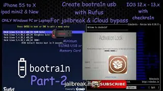 iCloud bypass ios 12.4.4 windows only iPhone iPad iPod supported [part-2] 