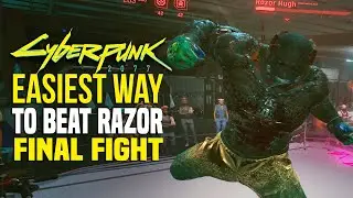 Cyberpunk 2077 | How to Beat Razor Easy! Beat the brat Final Guide
