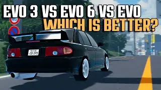Evo 3 Vs Evo 6 Vs Evo 9 / Which Is The Best? | Midnight Racing: Tokyo
