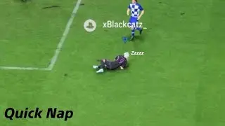 Mike Takes a Quick Nap Mid Air