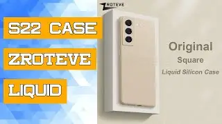 S22 Case ZROTEVE Liquid Silicone Soft Cover Coque Samsung Galaxy S23 S21 S20 FE S10 E S10E S9 Plus N