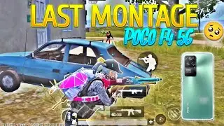 BOUNCE ⚡| POCO F4 5G PUBG/BGMI MONTAGE | POCO F4 5G PUBG TEST
