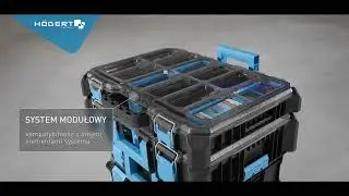 Organizer walizkowy niski HT7G507 - System Skrzyń Modułowych