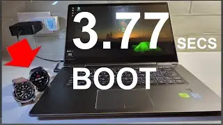 UNDER 4 Secs BOOT. Fastest Laptop BOOT Time ever