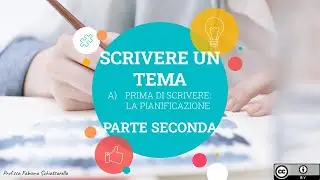Scrivere un tema parte seconda   la pianificazione