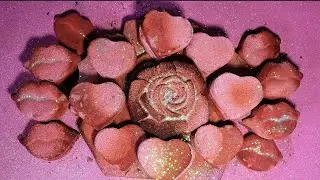Galentines Day Collab • Pink and Red Hearts/kisses/Flowers • #asmrgalentines • Calico Crunch ASMR