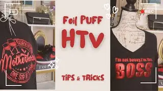 Foil PUFF Vinyl Sweatsuit | Tips and Tricks | @TamsSweetLife