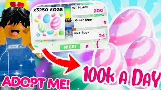 HOW TO GET EASTER EGGS *FAST* in ADOPT ME ROBLOX | Adopt Me Easter Update tips and tricks