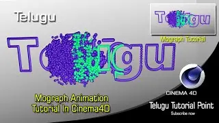 Cinema4D Mograph Tutorial | Mograph Text Animation Tutorial 2020