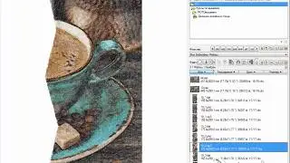 Деление дизайна фотовышивки в программе Embird