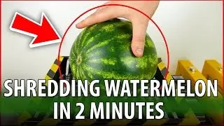 SHREDDING WATERMELON IN 2 MINUTES | MOST SATISFYING VIDEO