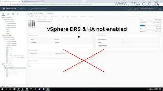 VMware vSphere HA with DRS enabled.