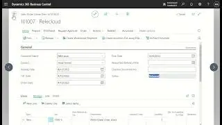 Test video: Dynamics 365 Business Central: Release a Sales Order with Power Automate