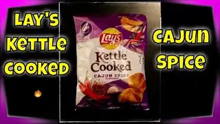 Lay's Kettle Cooked Cajun Spice potato chips