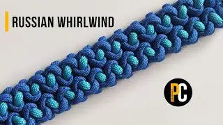 How to make Russian Whirlwind | Paracord Bracelet tutorial