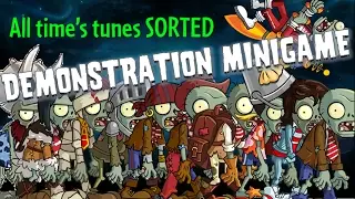 PvZ 2 Modern Day Theme: Spotting out every World's tunes [Demonstration Minigame]