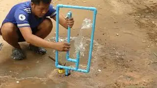 Amazing idea to use recycle plastic bottle to fix water pressure low to strong     power !!