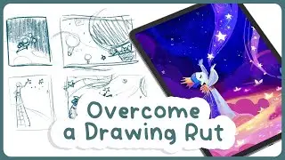 How to Overcome a Drawing Rut: My personal experiences