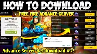 How To Download Free Fire Advance Server  / free Fire Advance Server Activation code kaise milga