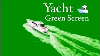 Yacht Green Screen #greenscreen #yacht