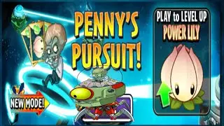 Plants vs. Zombies 2 : Penny's Pursuit 🌶🌶 Power Lily Vs Zomboss. New Week 4.Play game 2021