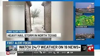 Wild Weather: Texas hail storm