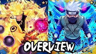 7 Star Naruto and Kakashi Overview! | Naruto Ultimate Ninja Blazing